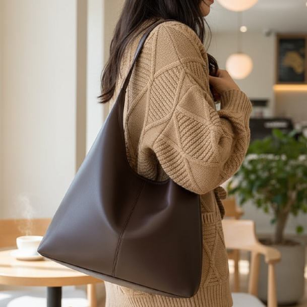 Bolsa Sacola Feminina Grande de Trabalho 3 Cores Bolsa Universidade Espaçosa