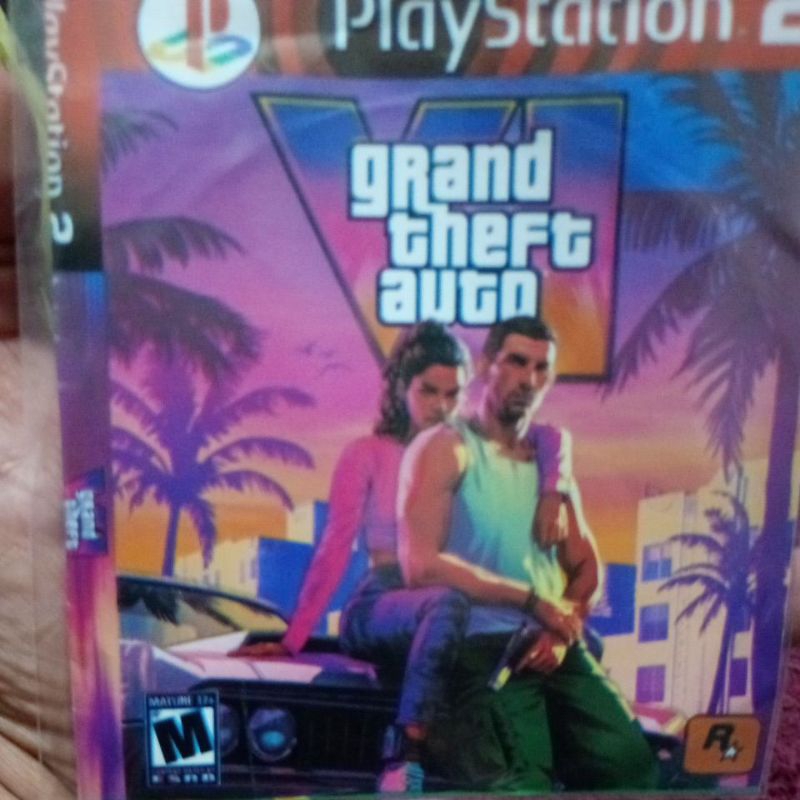 GTA 6 Play2 mídia d.v.d