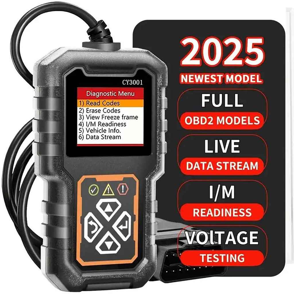 Scanner Automotivo Cy3001 Obd2 Leitor Código Portugues