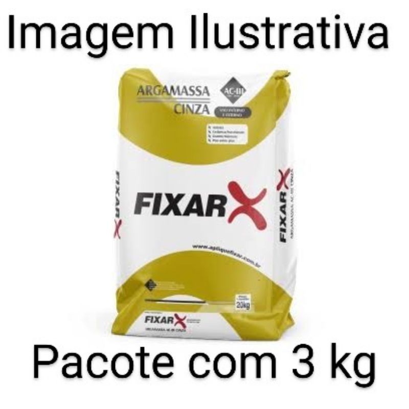 Argamassa AC3 3 kilos Piso sobre Piso Porcelanato,Cerâmica Revestimento Área Externa em Oferta na Shopee