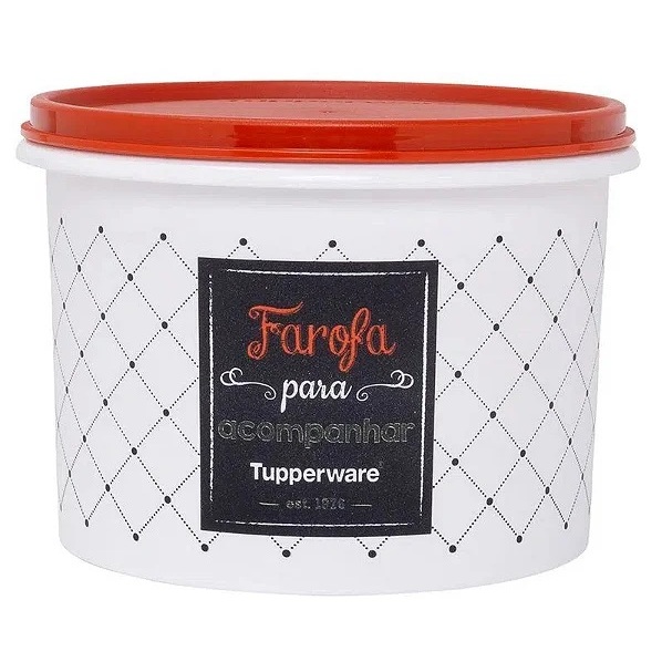 Porta Mantimentos Tupperware Caixa Farofa Bistrô