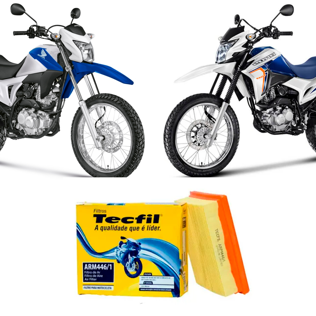 Filtro de Ar Tecfil Para Honda Bros 160 2016 Até 2024 Original Honda Tecfil