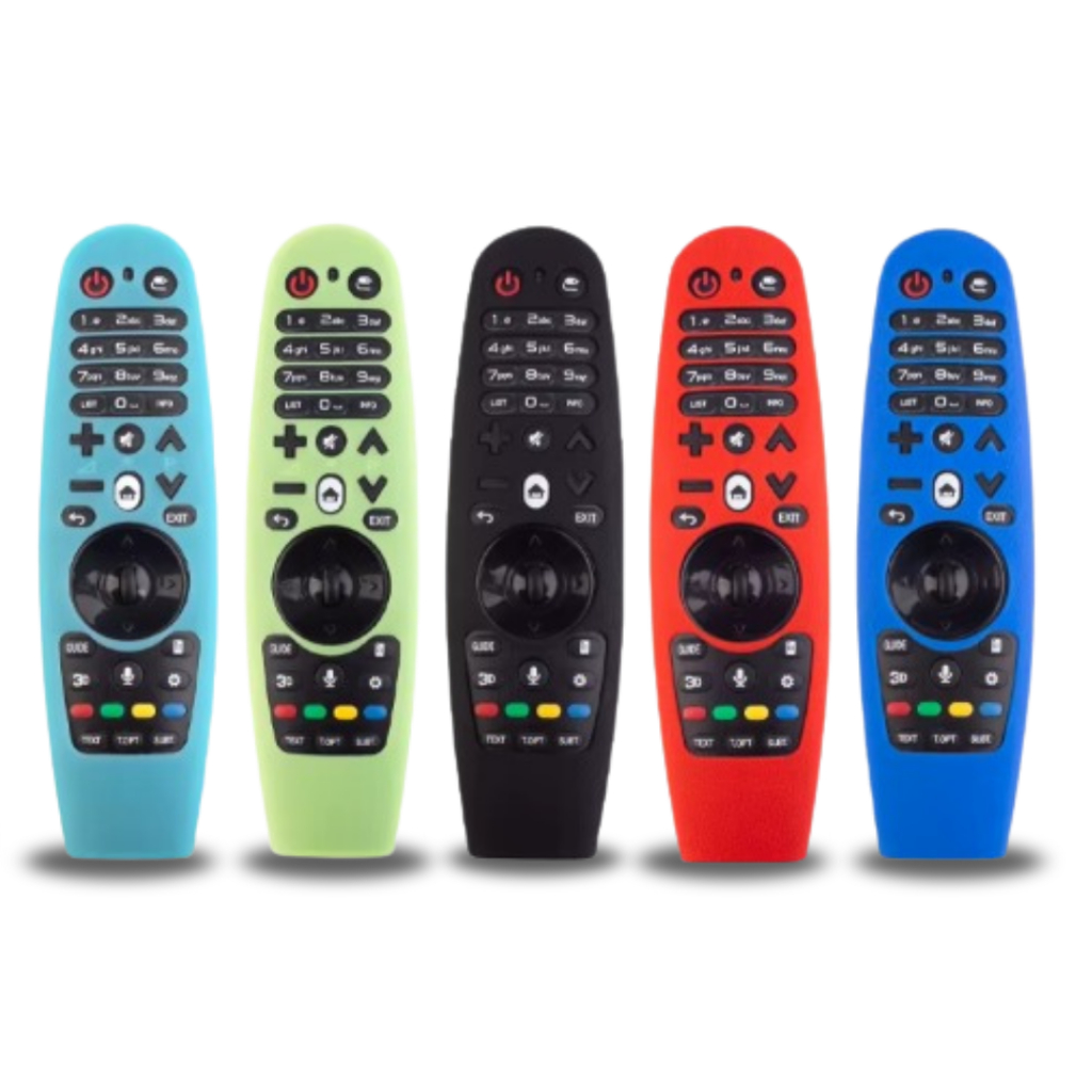 Capa de Silicone  Controle LG Magic – Proteção 360° Textura em Relevo Antiderrapante Varias Cores em Oferta na Shopee
