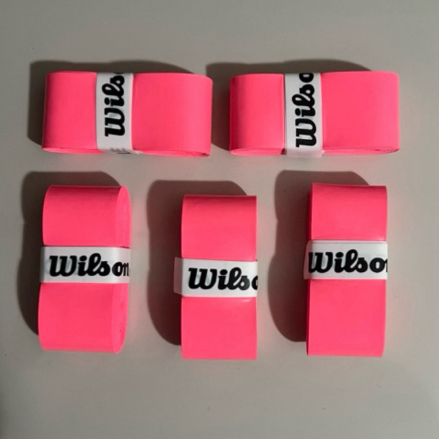 Kit 3 Overgrip Wilson Para Beach Tennis Tênis Padel Pickleball Rosa em Oferta na Shopee