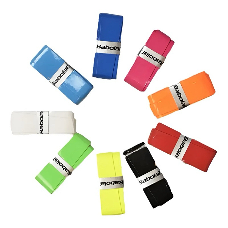Kit 10 Overgrip Babolat Para Beach Tennis Tênis Padel tennis Cor Colorido Sem Furação Envio Imediato.