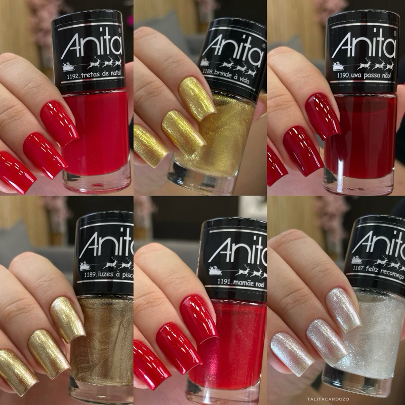 Esmalte Anita Tempo de Celebrar - Escolher cor em Oferta na Shopee
