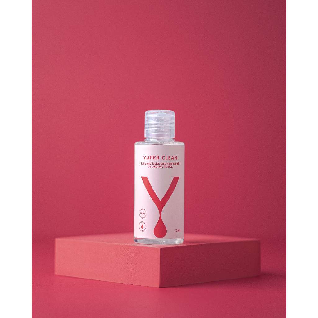 Yuper Clean sabonete líquido para higienização de produtos íntimos em Oferta na Shopee