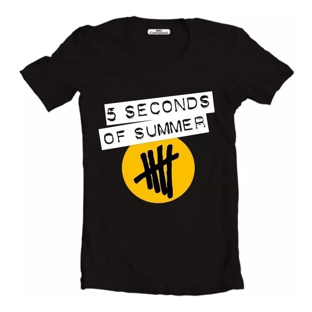 Camiseta 5sos 5 Seconds Of Summer