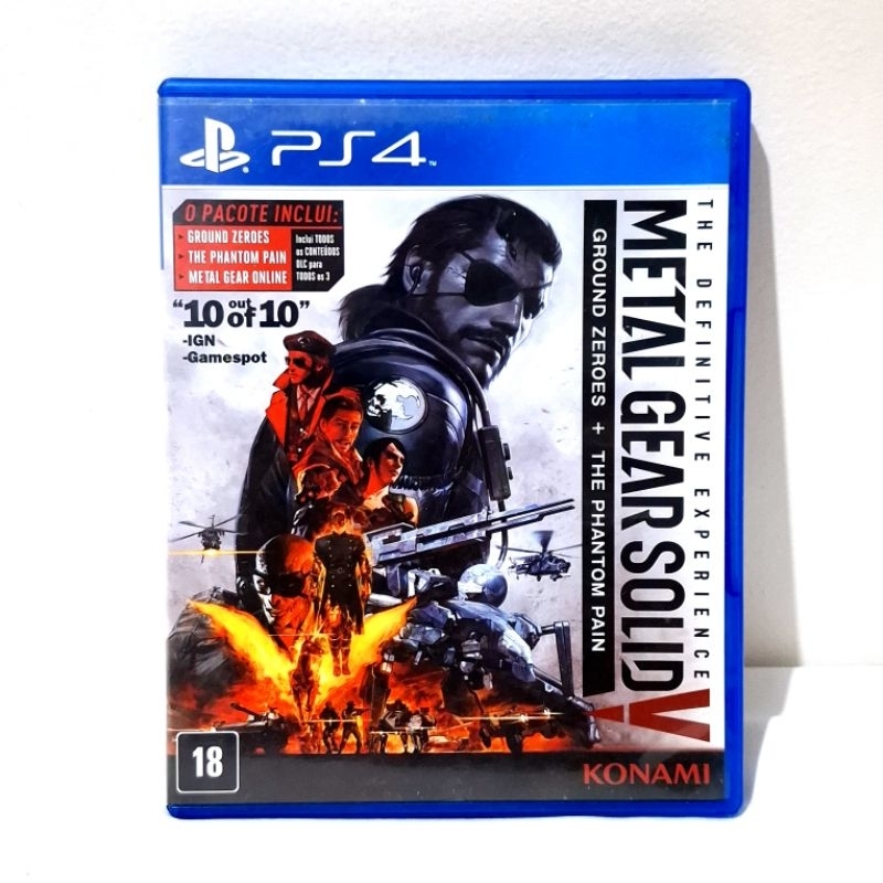 METAL GEAR SOLID V: THE DEFINITIVE EXPERIENCE - PS4 (MÍDIA FÍSICA)