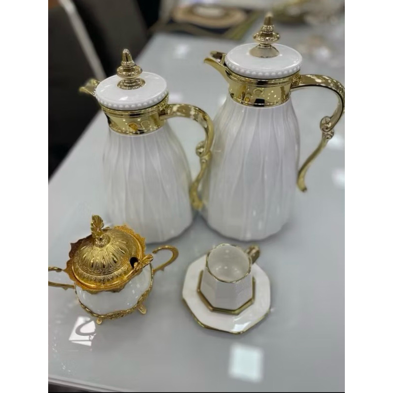 Garrafa Térmica De Alto Luxo Árabe - Kit Com 2 garrafas em Oferta na Shopee