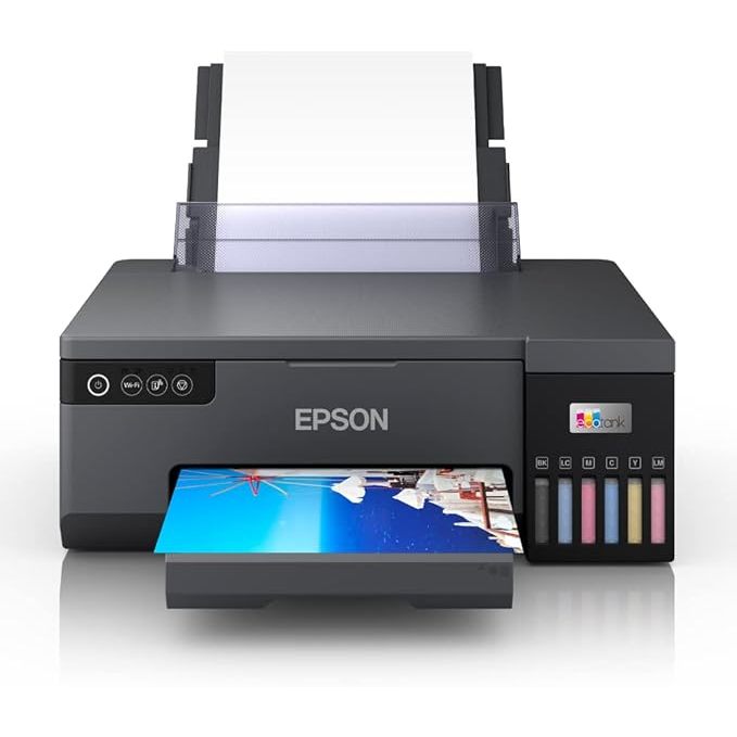 Epson EcoTank L8050 Impressora Fotográfica, Tanque de Tinta Fotográfica, 6 Cores, Wi-Fi, Bivolt (Inicializada)