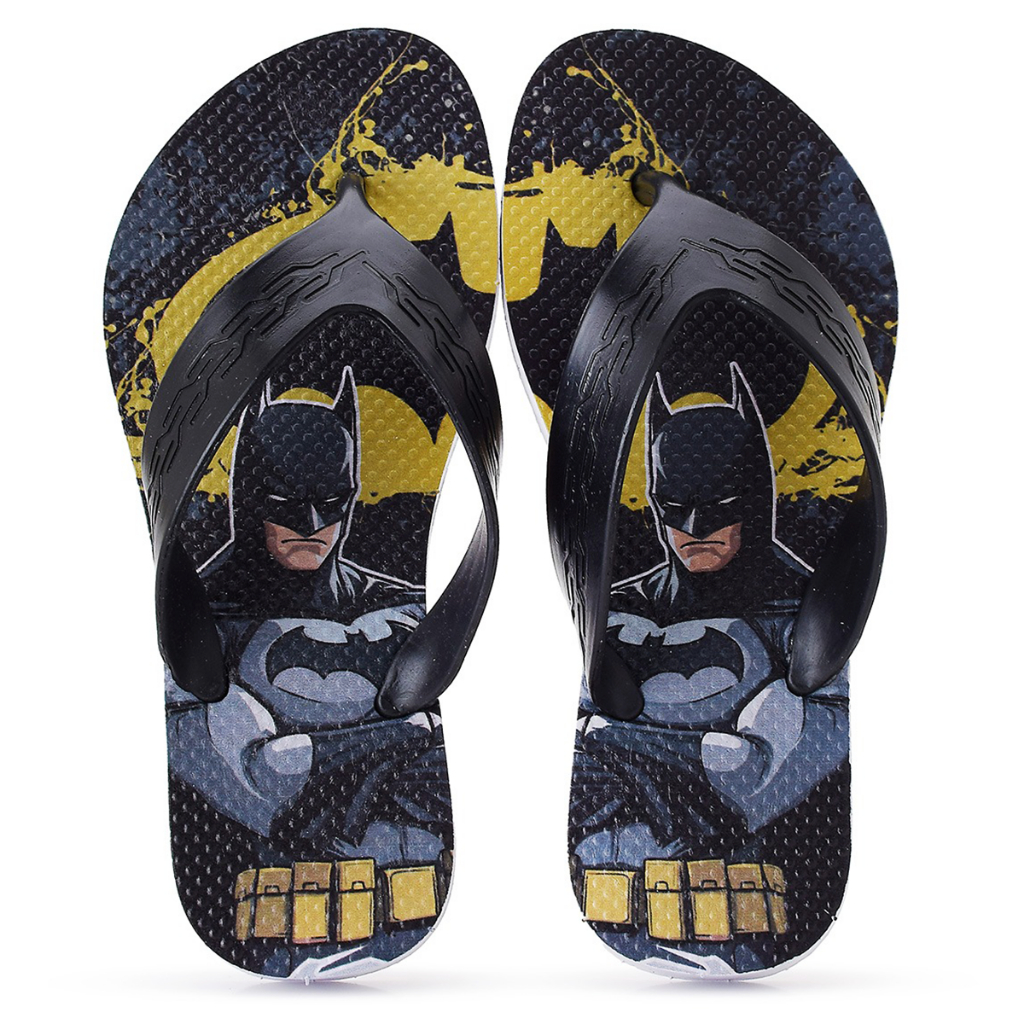 Chinelo Infantil Menino Batman Super Leve e Macio em Oferta na Shopee