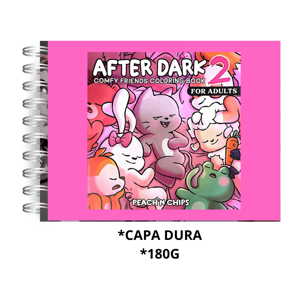 AFTER DARK 2 JOB FOR ADULTS 18+ Joob goods LIVRO DE COLORIR