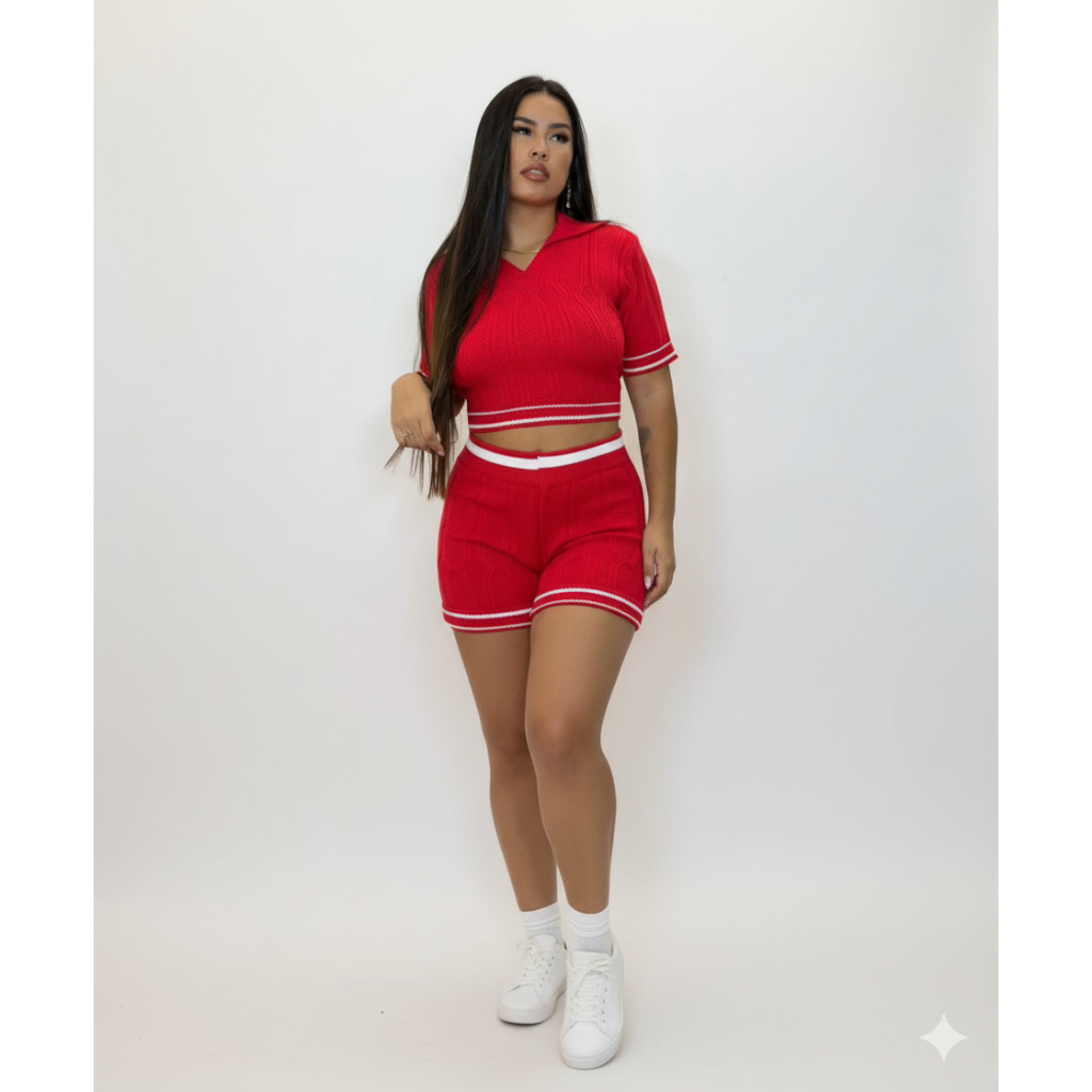 Cropped Tricot Vermelho: Onde Comprar | BuscaProdutos
