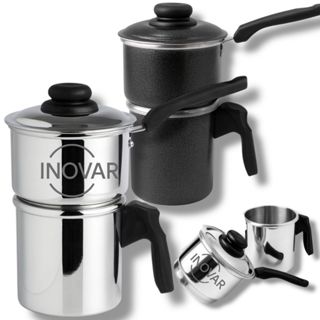 Cuscuzeira Duplex Cuscuzeiro Mini e Fervedor de Café e Chá Resistente e Durável em Oferta na Shopee