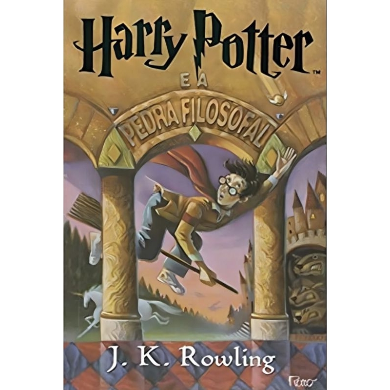 Livro Harry Potter e a pedra filosofal