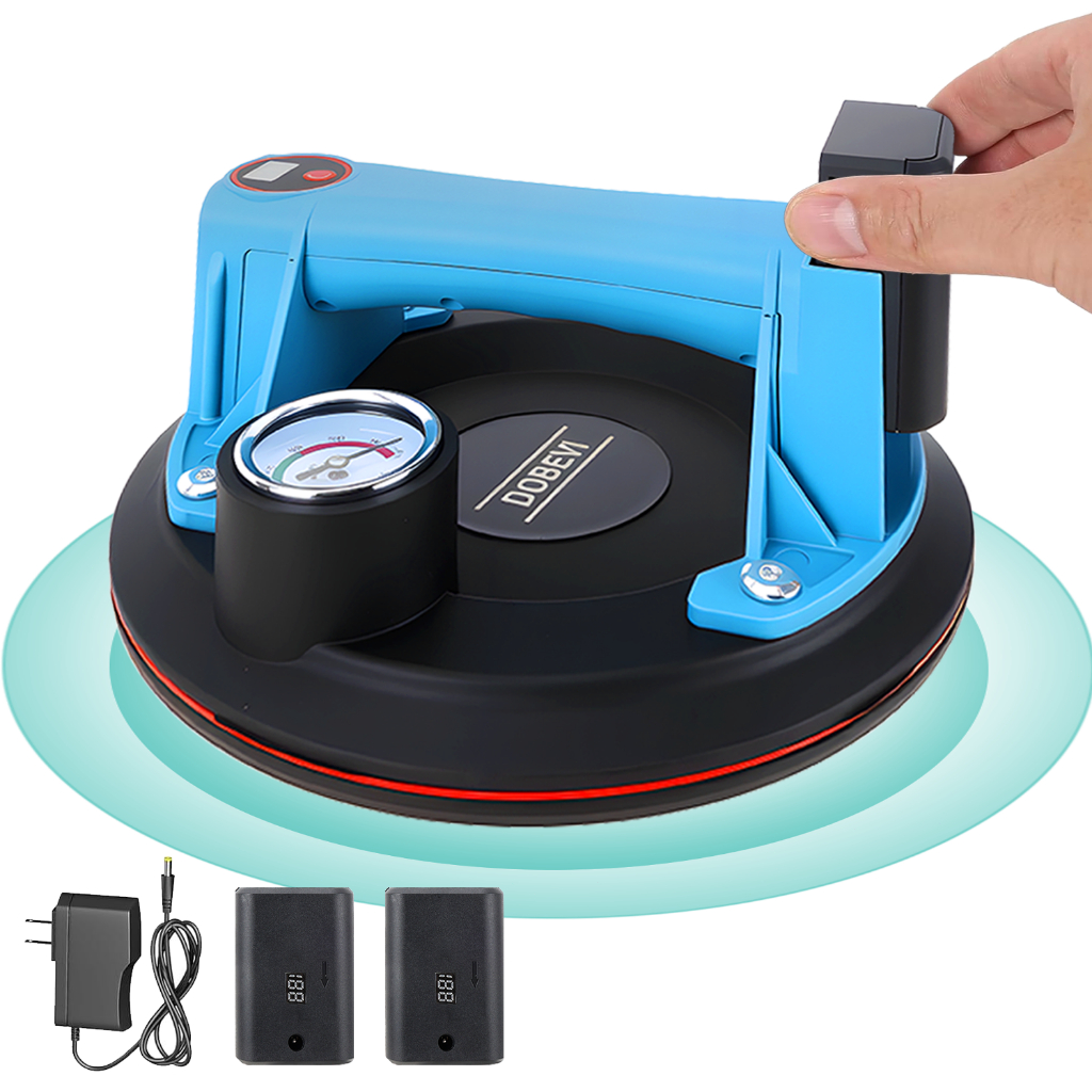Ventosa Elétrica Com Manômetro A Vácuo Segura C/bateria em Oferta na Shopee