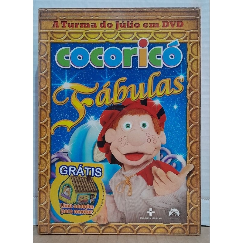 Dvd Cocoricó - Fábulas (2 DVDs) C/ Luva (Novo/Original/Lacrado)