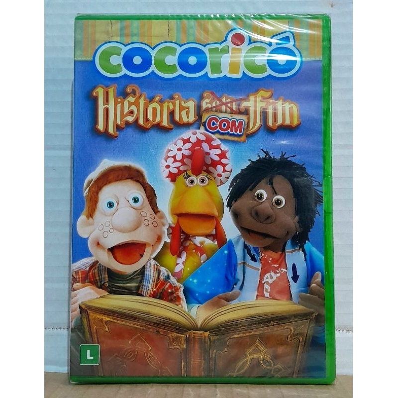 Dvd Cocoricó - História Com Fim (Novo/Original/Lacrado)
