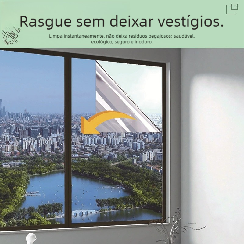 Película Adesiva Residencial e Automotiva – 0,5m de Largura, 1m-5m de Comprimento