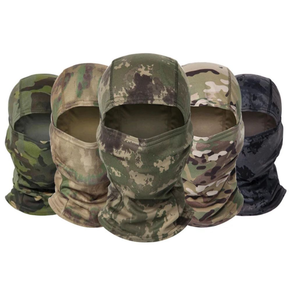 Máscara Facial Com Capuz Camuflada Resistente Ao Vento Para Ciclismo Balaclava Bandana em Oferta na Shopee