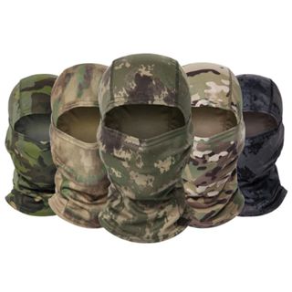 Máscara Facial Com Capuz Camuflada Resistente Ao Vento Para Ciclismo Balaclava Bandana em Oferta na Shopee