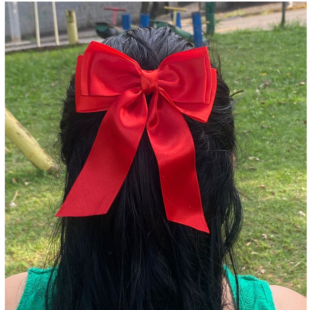Laço de Cabelo Cetim Brilhoso – Acessório Elegante para Noiva, Festa e Penteados em Oferta na Shopee