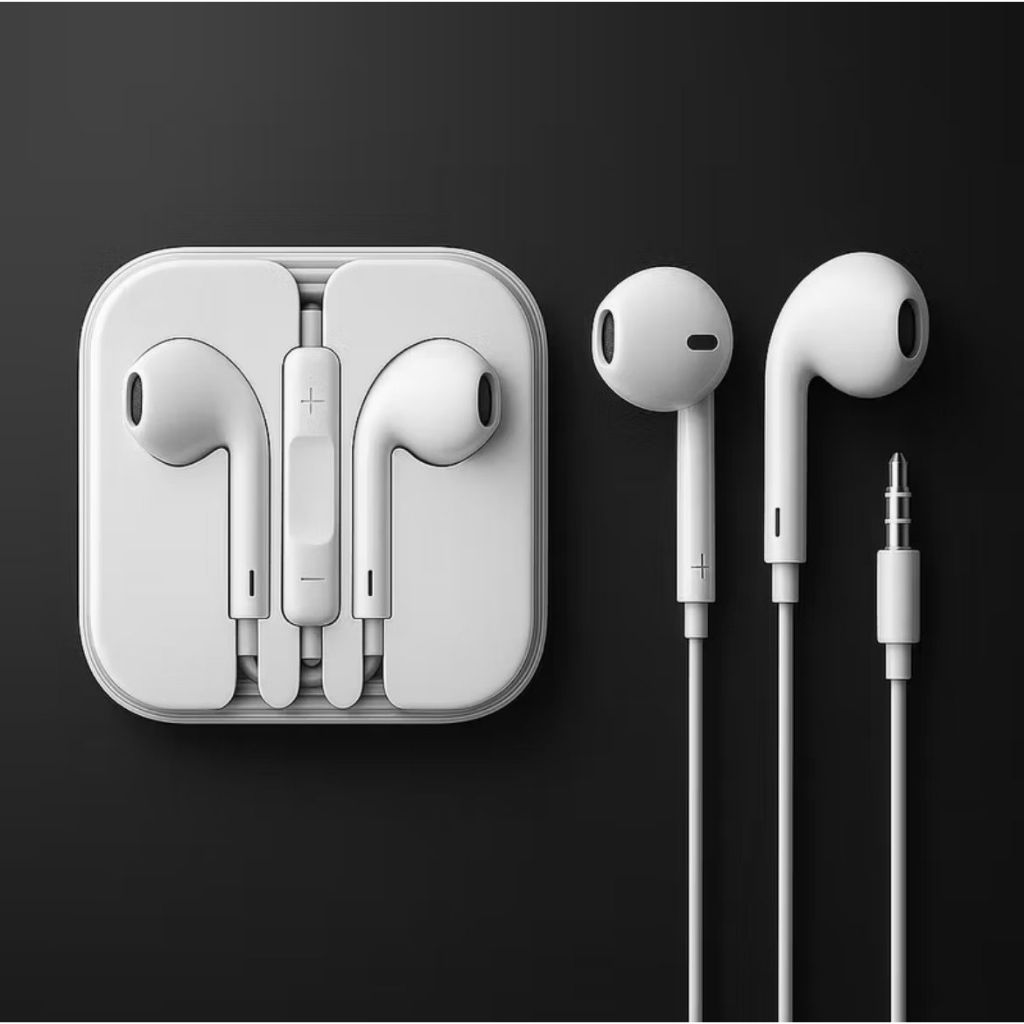 Fone de Ouvido Microfone P2 Fone Fio Universal Fone Branco de Ouvido Celular Fone Notebook — R$ 20,00 em Shopee