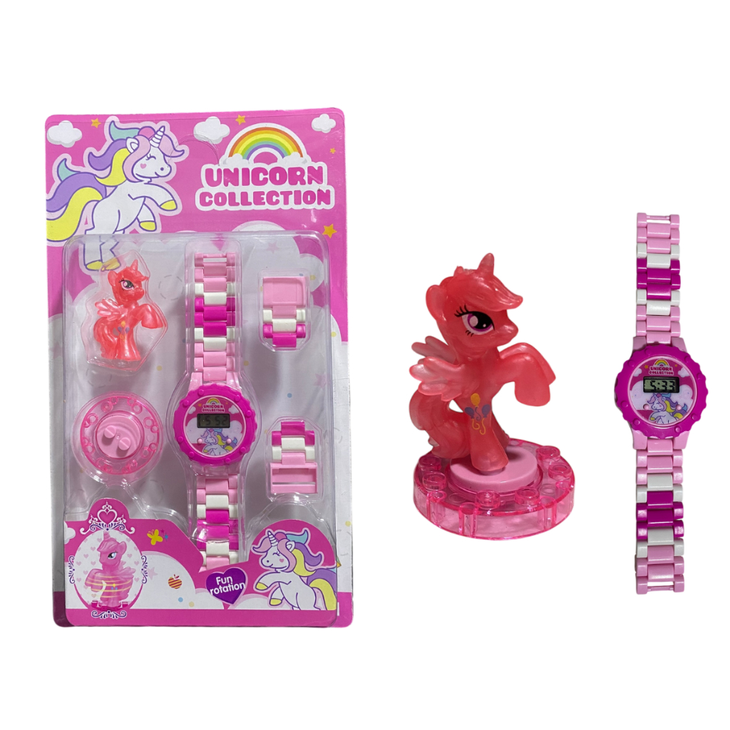 Relógio De Pulso Infantil Com Bloco De Montar Compatível Princesa Rosa/ Príncipe/ Carrinho Mini Boneco de Lego em Oferta na Shopee