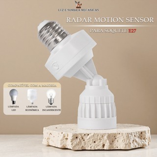 KIT 1-4 Sensor de Presença com Fotocélula e Temporizador para Lâmpada E27 Bivolt em Oferta na Shopee