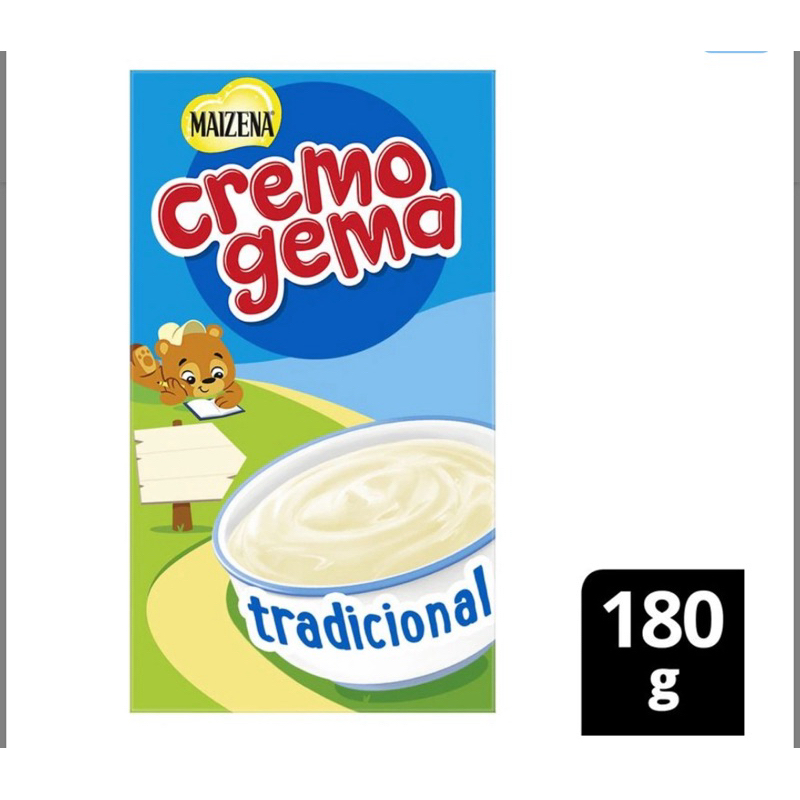 Kit 3 Cremogema Maizena Tradicional 180g