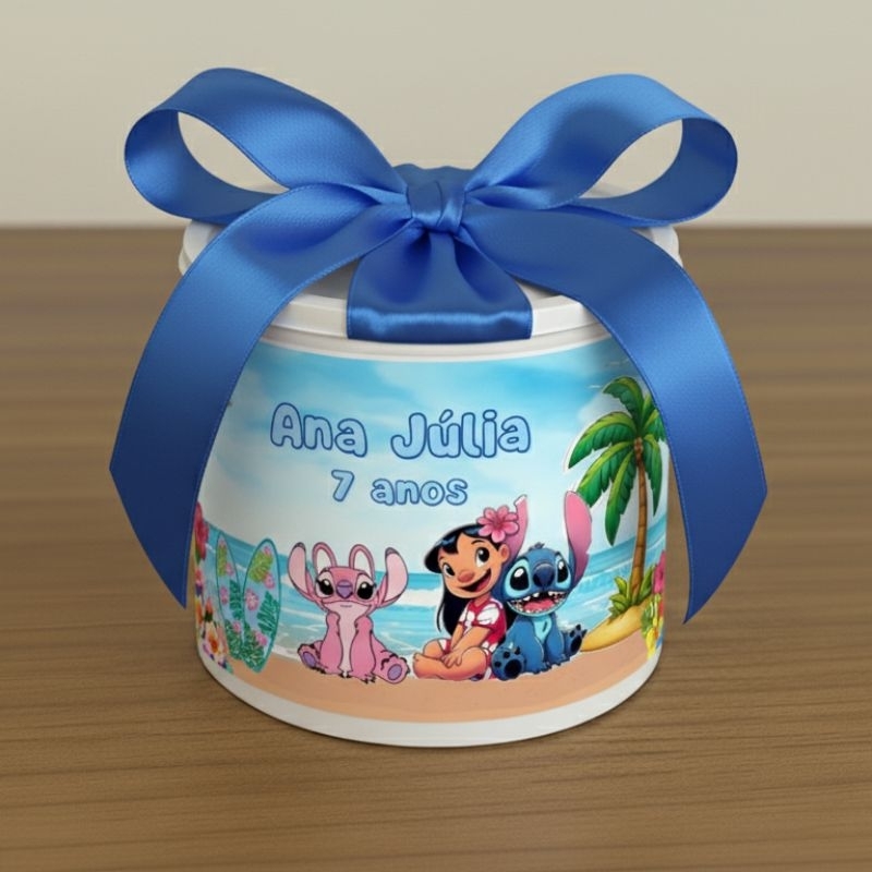 Tubolata Personalizada 5x6 cm • Lembrancinha Festa Infantil • Aniversário • Chá de Bebê • Brinde Personalizado