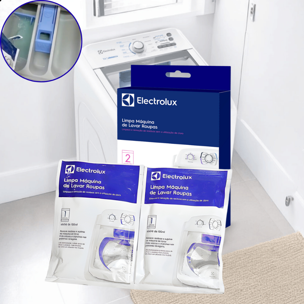 Kit 4x Un Limpa cesto tanque Máquina De Lavar Lavadora Electrolux Consul Brastemp universal