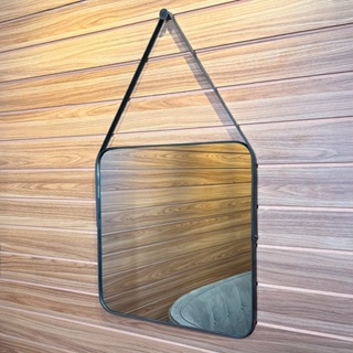 Espelho Adnet Quadrado Grande  Destaque Sua Decoração em Salas Halls Suítes Barbearia em Oferta na Shopee