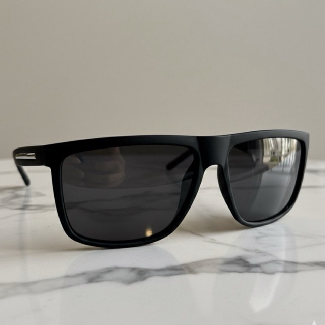 Óculos de Sol Polarizado com Estojo Proteção UV Masculino Esportivo Pesca