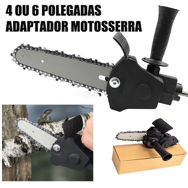 Adaptador Portátil Motosserra para Furadeira e Parafusadeira