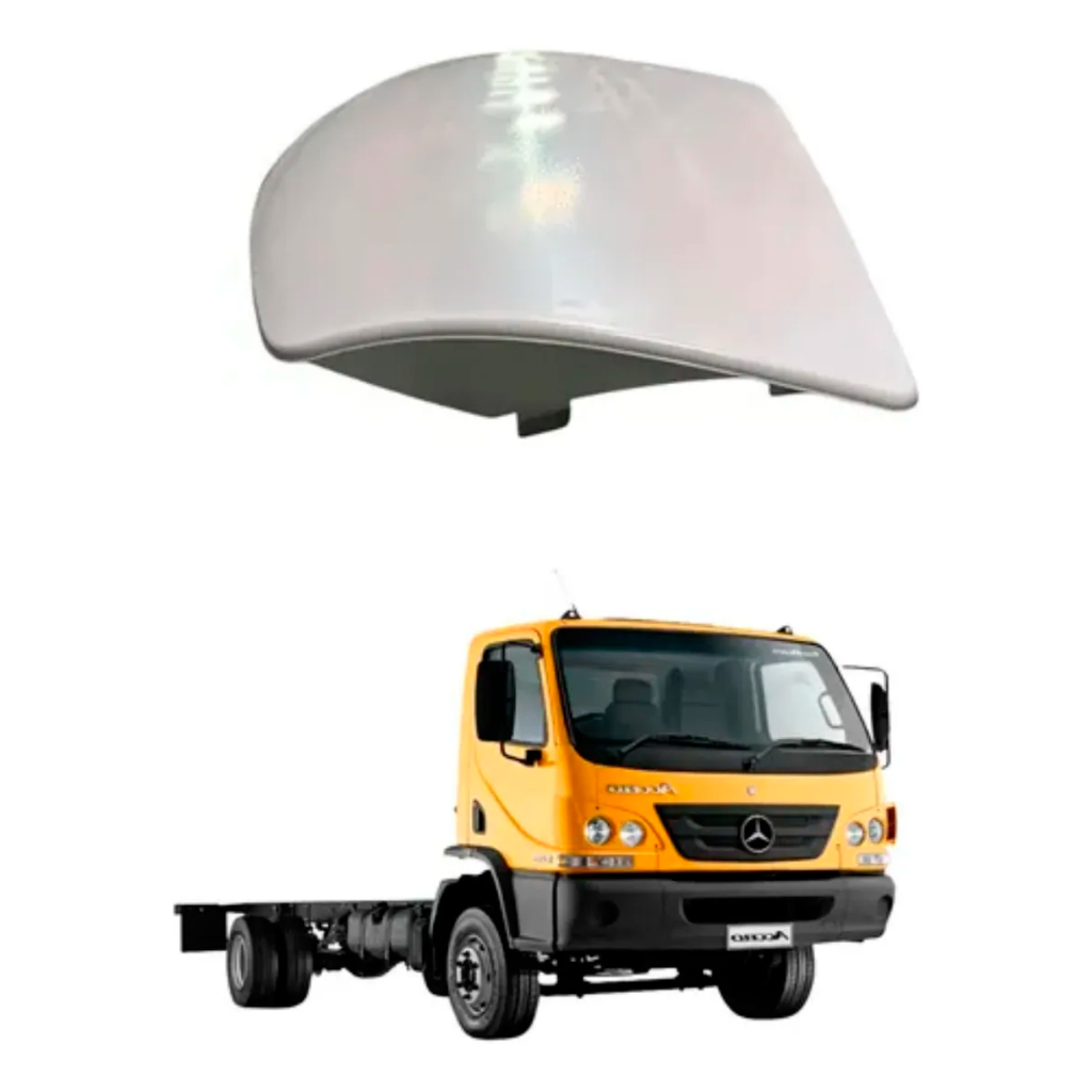 Defletor Lateral Da Moldura Farol - Le Mb Accelo em Oferta na Shopee