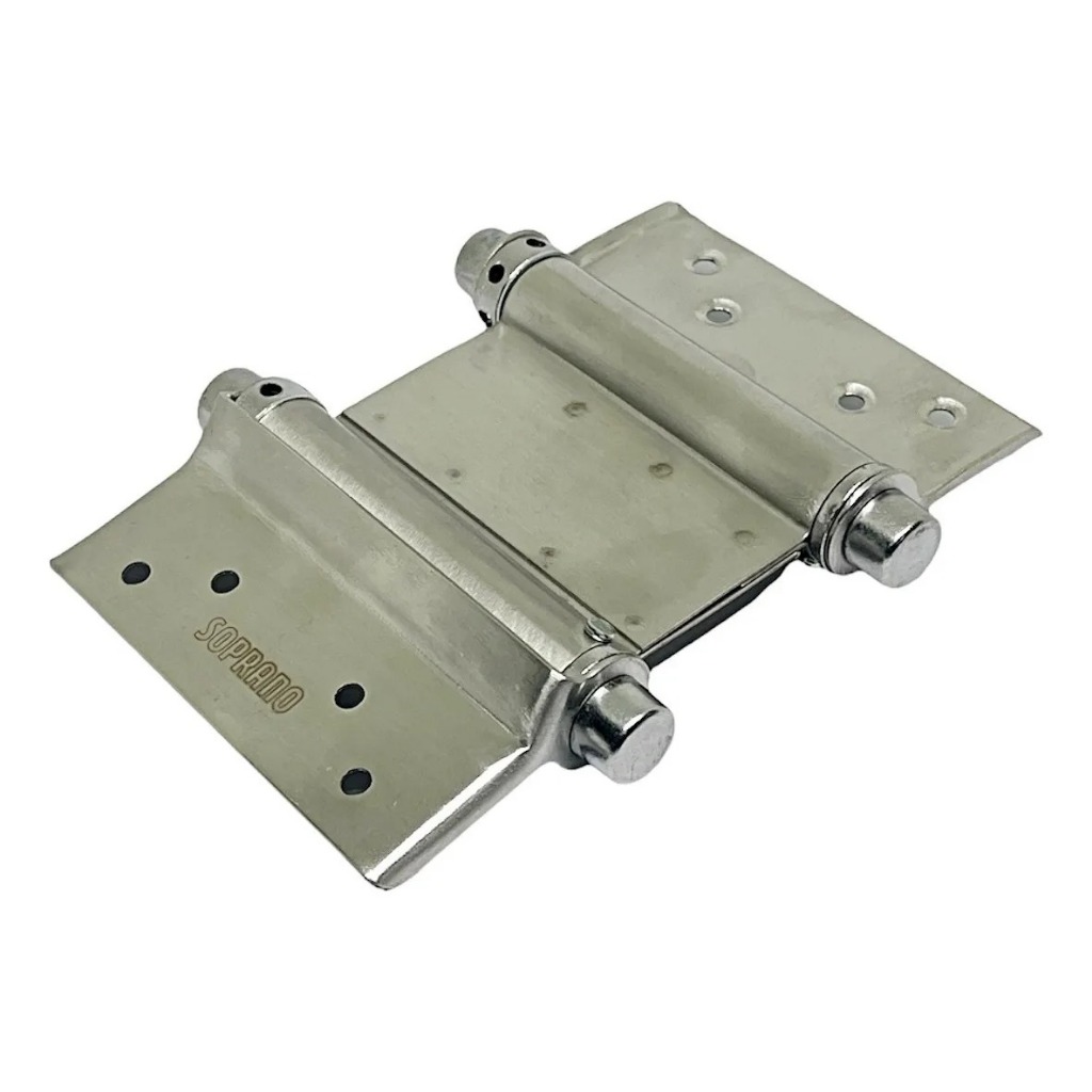 Dobradiça Porta Vai Vem Bang Bang 3 Polegadas Inox Soprano