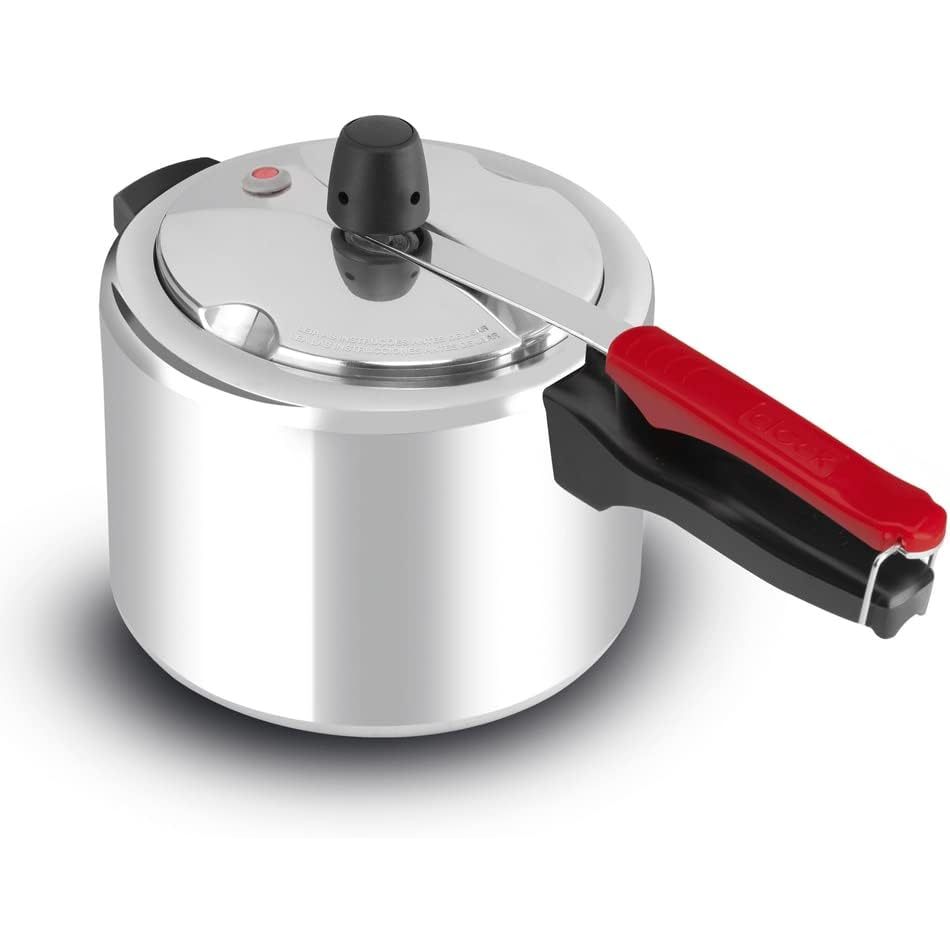 Panela De Pressão Clock Original Prata 4,5 Litros