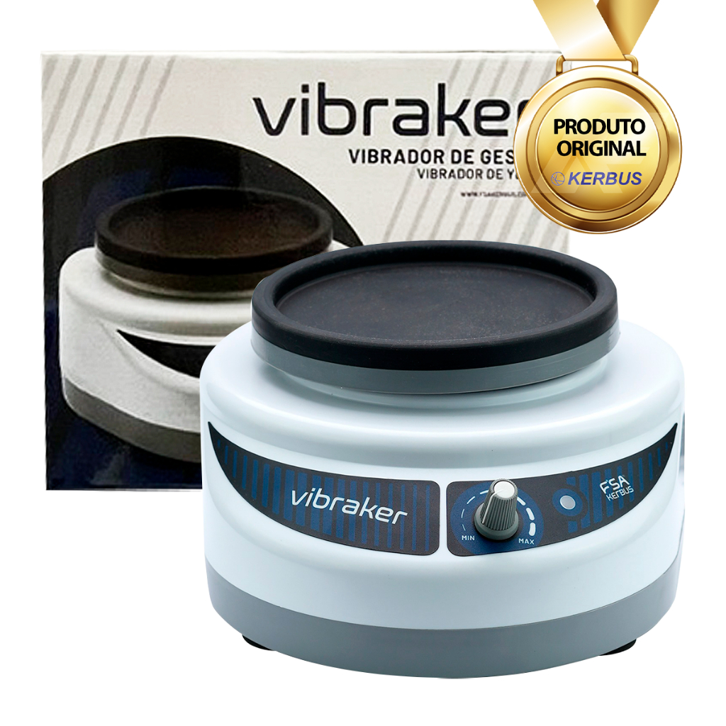 Vibrador de Gesso Vibraker Com Níveis Bivolt Equipamento Odontológico Kerbus