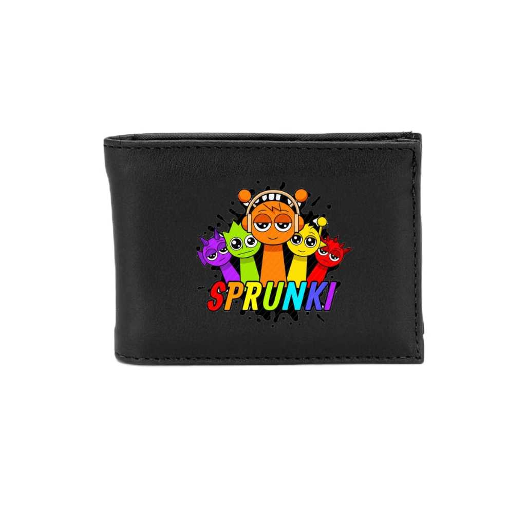 Carteira Sprunki Colorida Infantil  Teen  Estampa Exclusiva Presente Criativo