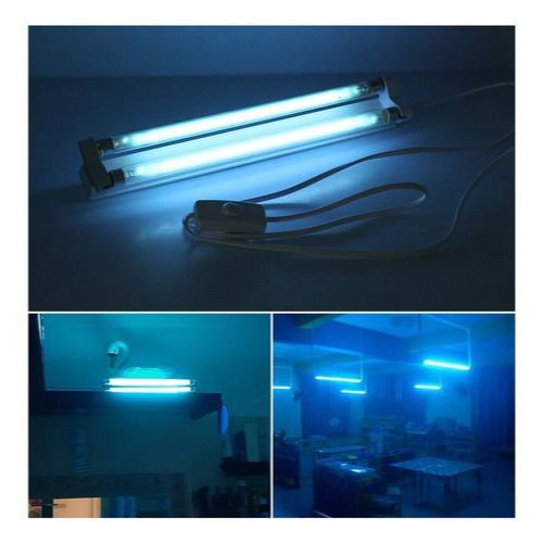 Kit C/20 - Lâmpada Fluor. Bl Uv-a 15w T8 Armad. Mata Mosca 127/220v Ultravioleta