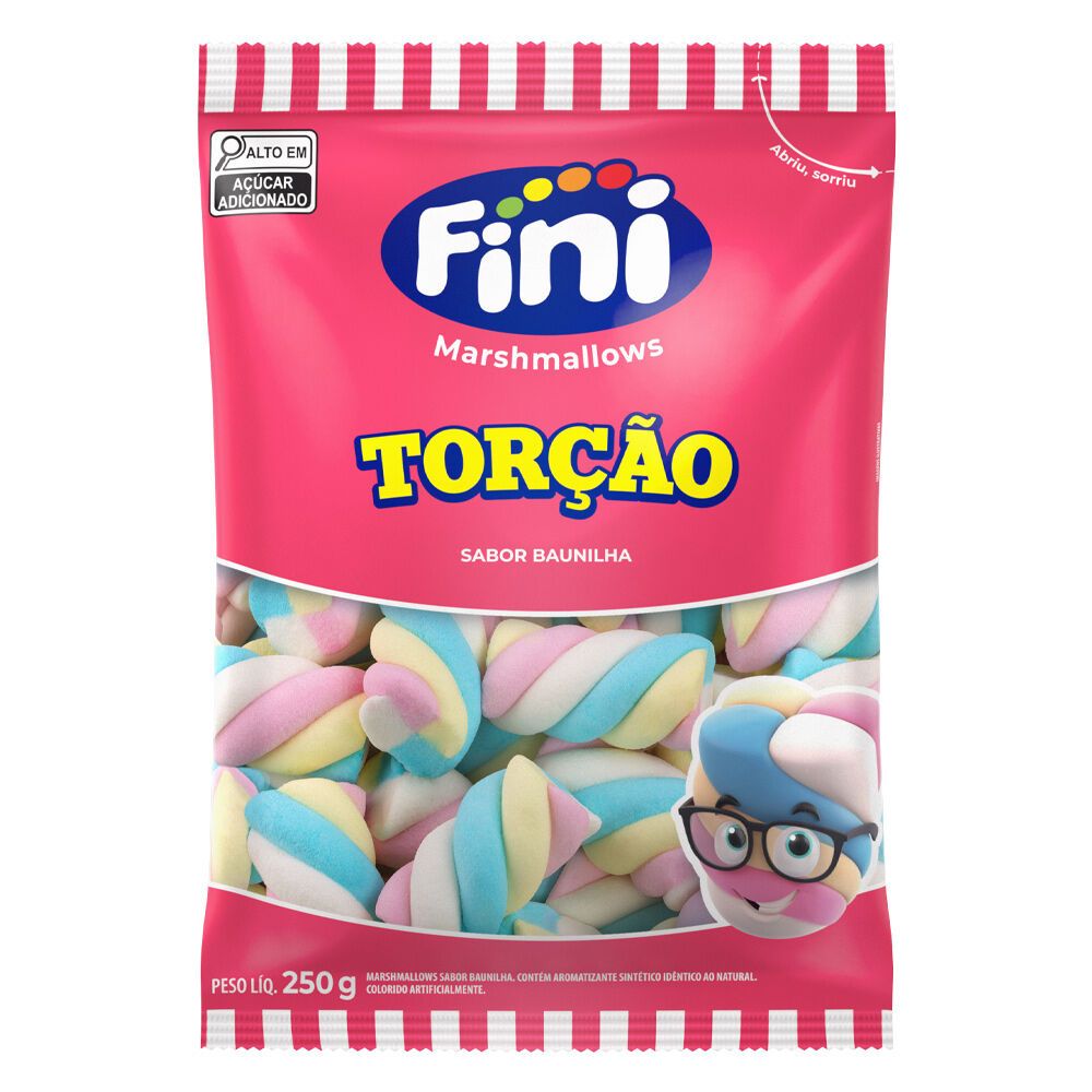 Marshmallows Torção 250g - Fini em Oferta na Shopee