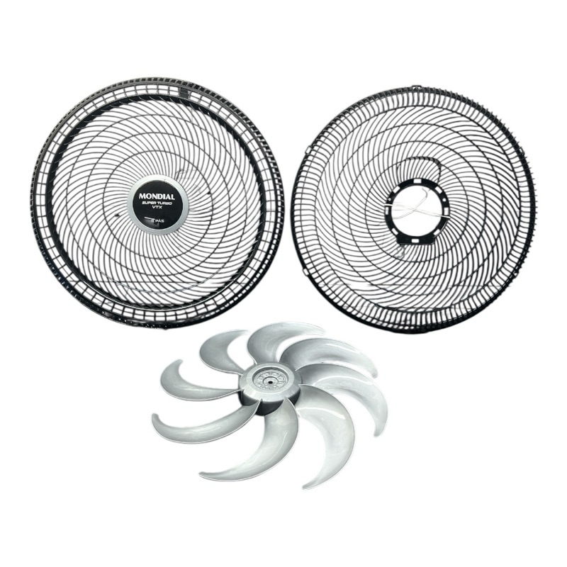 Grades Traseira Dianteira Hélice Ventilador Mondial Nvt-40