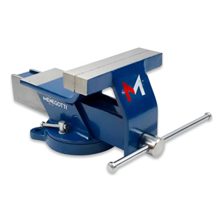 Torno Morsa De Bancada Nº6 Profissional Base Giratória Com Bigorna em Oferta na Shopee