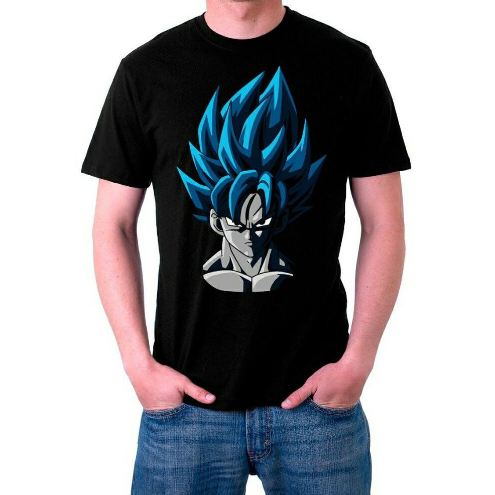 Camiseta personalizada Dragon Ball Z camisa casual confortável blusa estilosa moda masculina, infantil e feminino