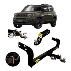 Engate Removível Jeep Renegade 2017 2018 2019 2020 2021 2022 2023 2024 2025 1.500kg