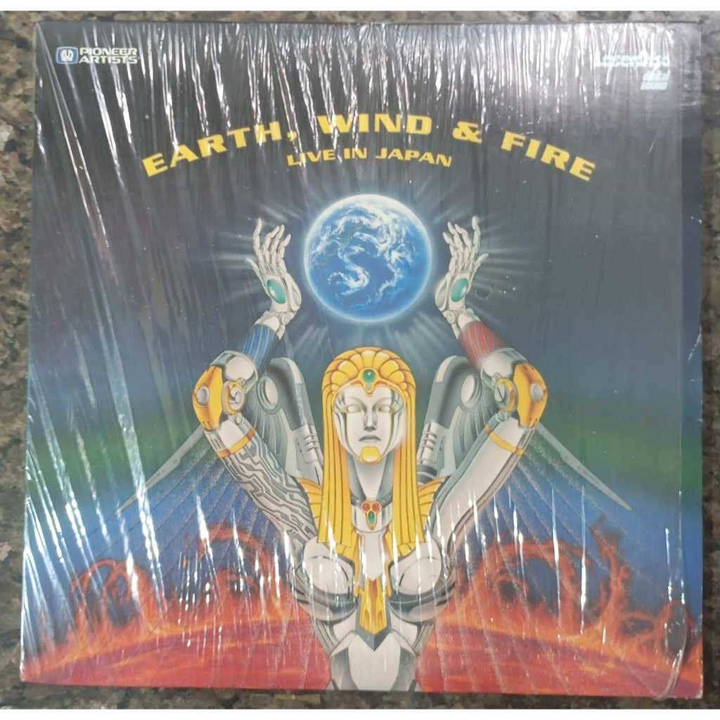 Ld Laserdisc Earth,wind & Fire-live In Japan-1990 Us-pioneer Edição Limitada