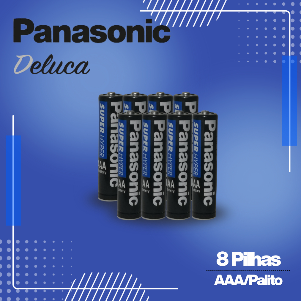 Panasonic 8 AAA Palito
