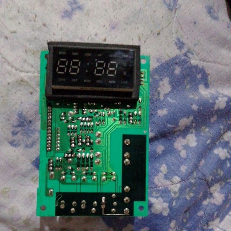 Placa display microondas Brastemp Max gratine Inox (BMX35AB)127Volts(Usado)